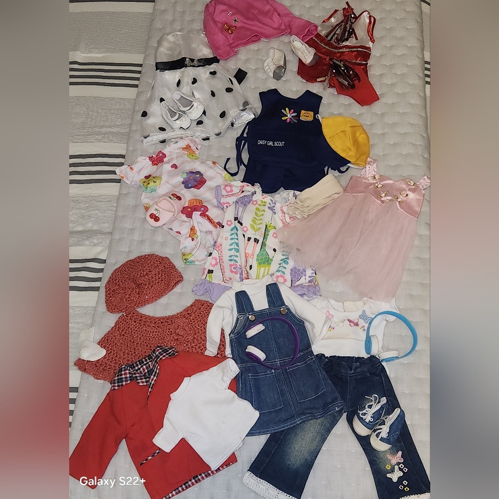Lot Of Outfits For AMERICAN GIRL DOLL